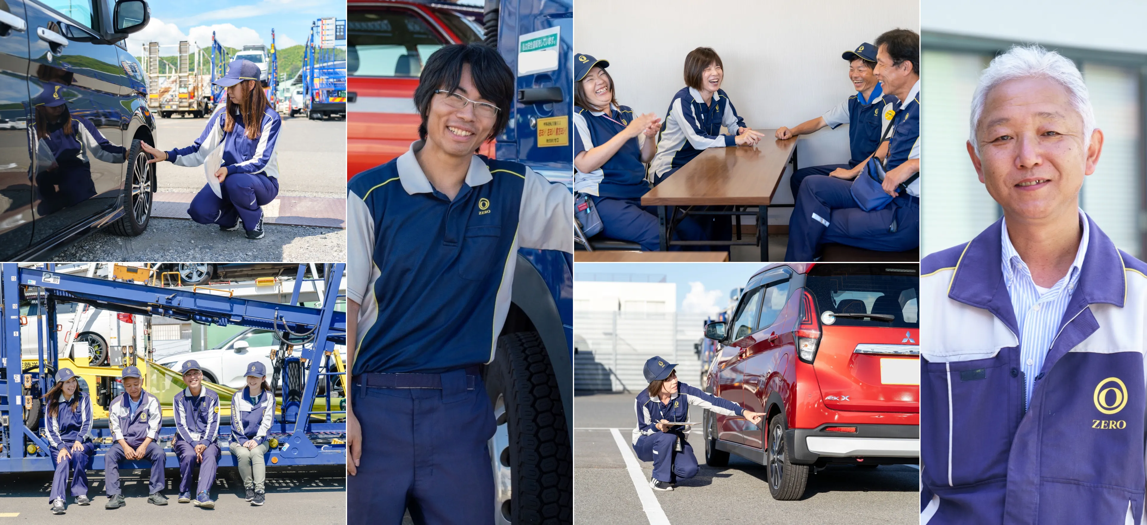 ドライバーのスタッフ達